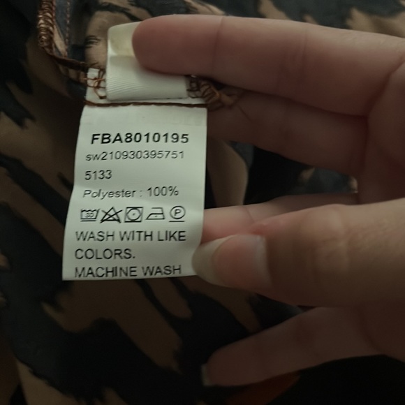 Animal Print Dress, Size Small - Picture 4 of 5